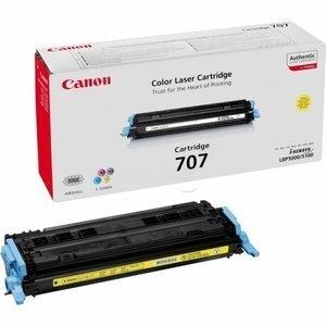 TONER CANON CRG707Y AMARILLO LBP-5000/5100 (9421A004) (2.500 PÁG.)