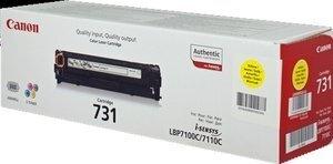TONER CANON 731Y I-SENSYS LBP7100CN/LBP7110CW, MF8230CN/MF8280CW AMARILLO (1.500 PAG.) (6269B002)
