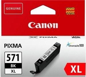 CARTUCHO INKJET CANON CLI-571BKXL  PIXMA MG5751/MG5752/MG5753/MG6851/MG6852/MG6853/MG7750/MG7751/MG7752/MG7753 NEGRO(0331C004)