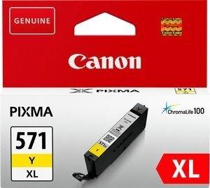 CARTUCHO INKJET CANON CLI-571YXL PIXMA MG5751/MG5752/MG5753/MG6851/MG6852/MG6853/MG7750/MG7751/MG7752/MG7753 AMARILLO (0334C004)