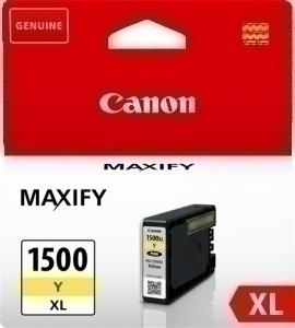 CARTUCHO CANON PGI1500XLY AMARILLO /PGI1500XLY