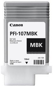 CARTUCHO INKJET CANON PFI-107MBK IMAGEPROGRAF IPF670/IPF680/IPF685/IPF770/IPF780/IPF785 NEGRO MATE 130 ML.(6704B001)