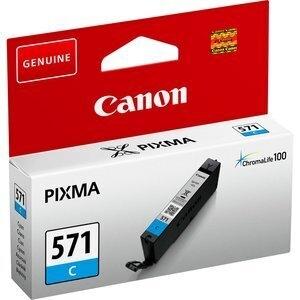 CARTUCHO INKJET CANON CLI-571C PIXMA MG5751/MG5752/MG5753/MG6851/MG6852/MG6853/MG7750/MG7751/MG7752/MG7753 CIAN 7ml