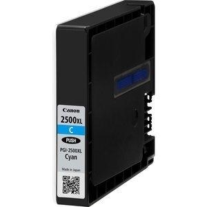 CARTUCHO INKJET CANON PGI-2500XLC MAXIFY Ib4050/iB4150/MB5050/MB5150/MB5155/MB5350/MB5450/MB5455 CIAN 19,3 ML. (9265B001AA)