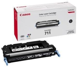 TONER CANON CRG711BK MF-8450/9130/9170, I-SENSI LBP-5300/5360/MF-9220CDN NEGRO 6.000 PÁG. (1660B002AA)