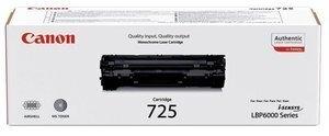 TONER CANON CRG-725 LBP-6000, MF-3010 NEGRO 1.600 PÁG. (3484B002AA)