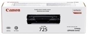 TONER CANON CRG-725 NEGRO 1.600 PAG. /CRG725