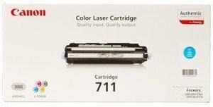 TONER CANON CRG711C MF-8450/9130/9170, I-SENSI LBP-5300/5360/MF-9220CDN CIAN 6.000 PÁG. (1659B002AA)