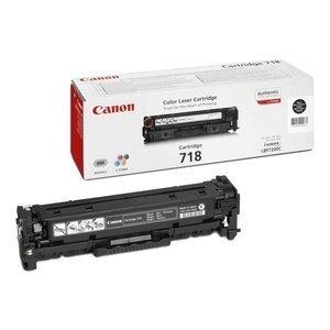 TONER CANON 718K i-SENSYS LBP7210/LBP7660/LBP7680/MF8340/MF8350/MF8360/MF8380/MF8540/MF8550/MF8580 NEGRO 3.400 PÁG. (2662B002)