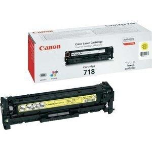 TONER CANON 718Y i-SENSYS LBP7210/LBP7660/LBP7680/MF8340/MF8350/MF8360/MF8380/MF8540/MF8550/MF8580 AMARILLO 2.900 PÁG. (2659B002