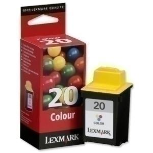 CARTUCHO LEXMARK 15MX120E Nº20 PLUS COLOR A. R. /15MX120E