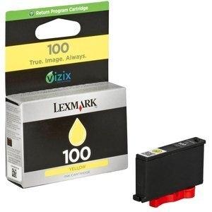 CARTUCHO INKJET LEXMARK 14N0902E Nº 100 S-305/405/505/605 PRO-205/705 AMARILLO 200 PÁG.