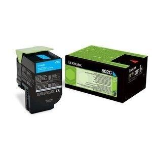 TONER LEXMARK 80C20C0 CX310DN/CX310N/CX410DE/CX410DTE/CX410E/CX510DE/CX510DHE/CX510DTHE CIAN RETB. (1.000 PAG.)