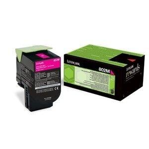 TONER LEXMARK 80C20C0 CX310DN/CX310N/CX410DE/CX410DTE/CX410E/CX510DE/CX510DHE/CX510DTHE MAGENTA RETB. (1.000 PAG.)