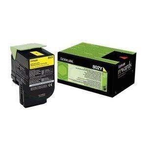 TONER LEXMARK 80C20C0 CX310DN/CX310N/CX410DE/CX410DTE/CX410E/CX510DE/CX510DHE/CX510DTHE AMARILLO RETB. (1.000 PAG.)