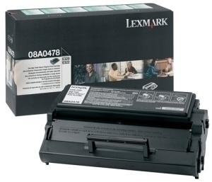 TONER LEXMARK 08A0478 NEGRO E320/322 RETB. 6.000 PAG. /08A0478