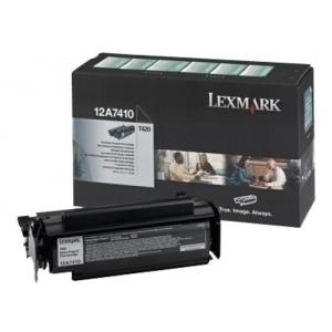 TONER LEXMARK 12A7410 NEGRO T420 RETB. 5.000 PAG. /12A7410