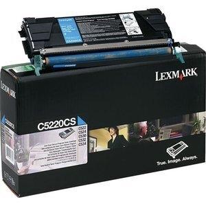 TONER LEXMARK C5220CS COLOR C522/524/530/532/534 CIAN RETB. (3.000 PAG.)