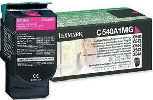 TONER LEXMARK C540A1MG C540/543/544/X543/544 MAGENTA (1.000 PÁG.)