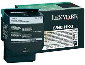 TONER LEXMARK C540H1KG  C540/543/544/X543/544 NEGRO (2.500 PÁG.)