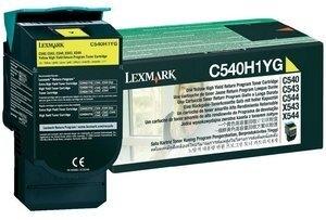 TONER LEXMARK C540H1YG C540/543/544/X543/544 AMARILLO (2.000 PÁG.)