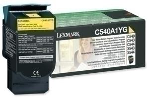 TONER LEXMARK C540A1YG AMARILLO /C540A1YG