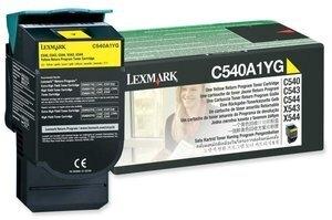 TONER LEXMARK C540A1YG C540/543/544/X543/544 AMARILLO (1.000 PÁG.)