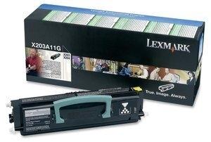 TONER LEXMARK X203A11G X203/203N/204/204N NEGRO (2.500 PÁG.)