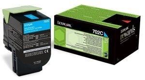 TONER LEXMARK 70C20C0 CS310DN/310N/410DN/410DTN/410N/510DE/510DTE CIAN (1.000 PAG.)
