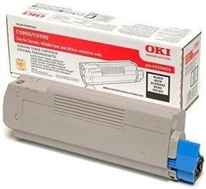 TONER OKI C5550/5800/5900 NEGRO (6.000 PAG.) TYPE C8