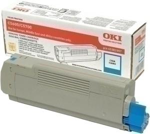 TONER OKI C5600/5700 CIAN TYPE C8 /43381907