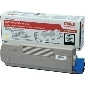 TONER OKI C5850/MC560 NEGRO 8.000 PÁG. /43865724