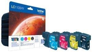 RAINBOW PACK BROTHER LC1100HYVALBP 4 COLORES MFC-5890CN/6490CW/6690CW/6890CDW (900 PÁG.)