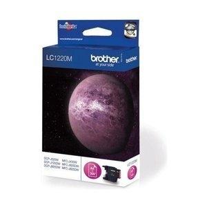 CARTUCHO INKJET BROTHER LC-1220MBP MAGENTA DCP-J525W/J725DW/J925DW, MFC-J430W/J625DW/J825DW (300 PAG.)