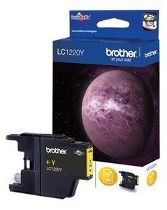 CARTUCHO INKJET BROTHER LC-1220YBP AMARILLO DCP-J525W/J725DW/J925DW, MFC-J430W/J625DW/J825DW (300 PAG.)