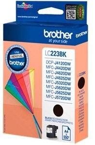 CARTUCHO INKJET BROTHER LC-223BKBP NEGRO DCP-J4120DW, MFC-J4420DW/J4620DW/J4625DW/J5320DW/J5620DW/J5625DW/J5720DW (550 PAG.)