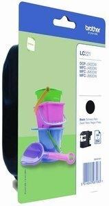 CART.IJ. BROTHER LC-221BK DCP-J562DW, MFC- J480DW/J680DW/J880DW NEGRO (260 PÁG.)