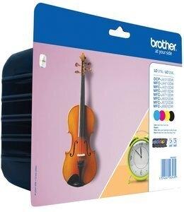 CARTUCHO INKJET BROTHER LC-127XLVALBP DCP-J4110DW, MFC-J4410DW/MFC-J4510DW/MFC-4610DW/MFC-4710DW PACK de 4 COLORES