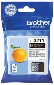 CARTUCHO INKJET BROTHER LC-3211BK NEGRO DCP-J572/J772/J774/MFC-J890/J895 (200 PAG.)