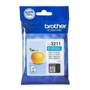 CARTUCHO INKJET BROTHER LC-3211C CIAN DCP-J572/J772/J774/MFC-J890/J895 (200 PAG.)