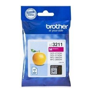 CARTUCHO INKJET BROTHER LC-3211M MAGENTA DCP-J572/J772/J774/MFC-J890/J895 (200 PAG.)