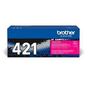TONER BROTHER TN-421M DCP-L8410CDW/L8410CDWT, HL-L8260CDW/L8360CDW/L8360CDWMT, MFC-L8690CDW/L8900CDW  MAGENTA (1.800 PÁG.)