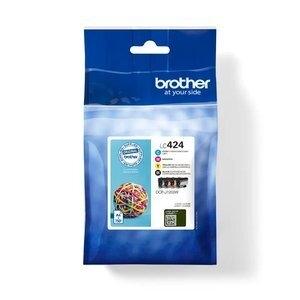 CART.IJ. BROTHER LC-424VAL DCPJ1200W PACK de 4 COLORES