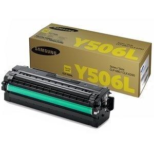 TONER SAMSUNG  CLT-Y506L/ELS CLP-680DW/680ND, CLX-6260FD/6260FR/6260FW/6260ND AMARILLO (3.500 PÁG.)