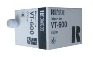 CONSUM. RICOH PRIPORTER VT600 TINTA NEGRA 5X600 ML /817101