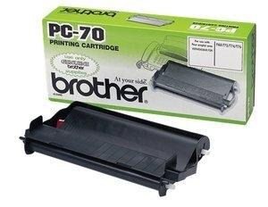 CONS. TTR BROTHER PC 70 FAX T7X/8X/9X CARTUCHO Y BOBINA (144 PAG.)
