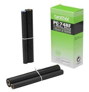 CONS. TTR BROTHER PC 74RF FAX T104/T7X/8X/9X RECAMBIO 4 BOBINAS (144 PAG.X4)