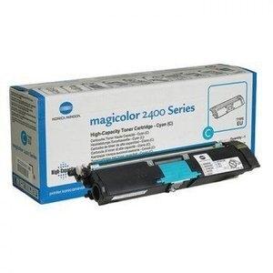 TONER MINOLTA MAGIC COLOR 2400W CIAN ALTA CAPACIDAD (4.500 páginas) REF. A00W332