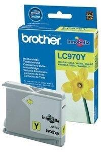 CARTUCHO INKJET BROTHER LC 970Y AMARILLO MFC-135/150/235/260 (300 PAG.)