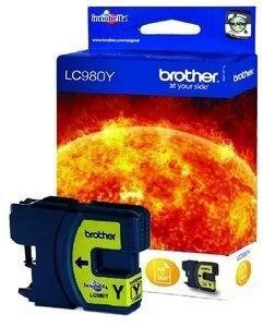 CARTUCHO INKJET BROTHER LC 980Y AMARILLO DCP-145C/DCP-165C (260 PAG.)